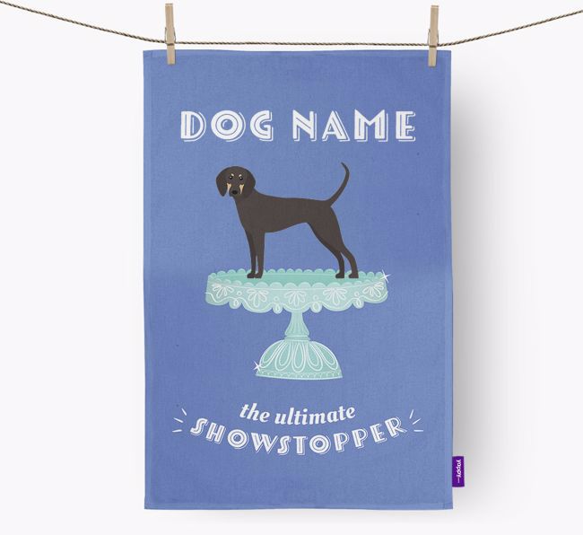 'The Ultimate Showstopper' - Personalised {breedFullName} Tea Towel